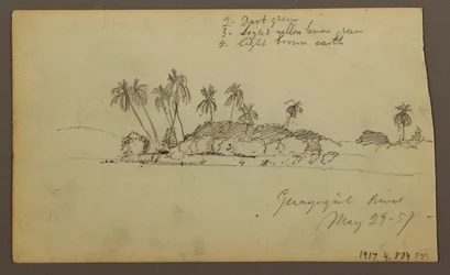 Sky over the Sea; Verso: Bank of the Guayas near Guayaquil, Ecuador, May 29, 1857