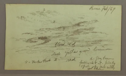 Sky Study, February 1, 1869