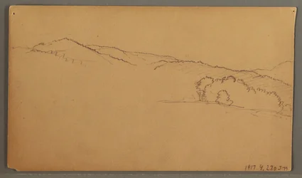 Sky study, possibly 1873