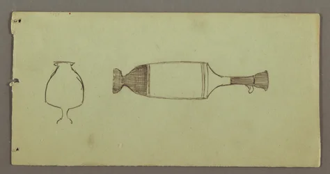 Studies of Objects from Athens Museum, possibly 1869