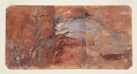 Study of Rocks, Petra, February 1868