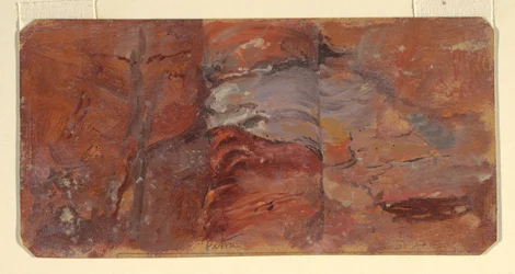 Study of Rocks, Petra, February 1868