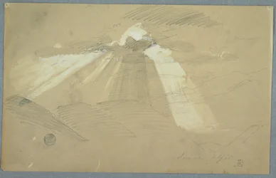 Sun Shining through Clouds, Jamaica, July 1865