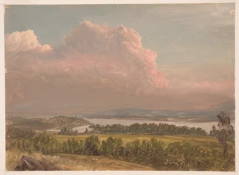 Sunset Across the Hudson Valley, June 1870