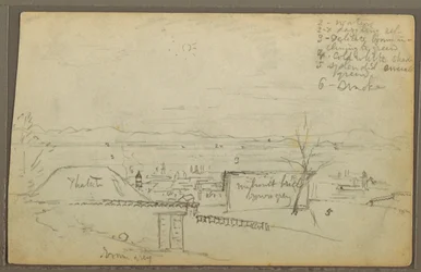 Town (Ecuador?), 1853