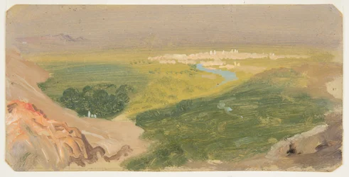 View Towards Damascus, Syria, April 24–May 16, 1868