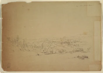 View from Grand Manan Island, Canada, to the Sea, September 1851