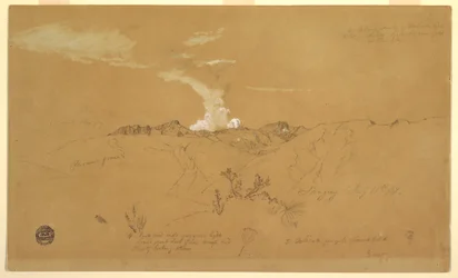 Volcano, Sangay, July 11, 1857