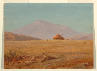 Ecuador?, Mountain Plateau with Hut