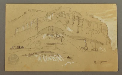 El Yemen Valley, Arabia: Rock Wall