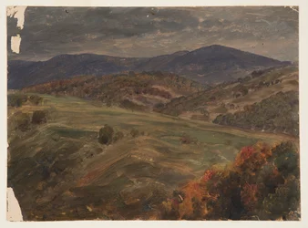 Hilly Landscape, Early Autumn
