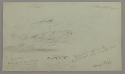 Landscapes near Baalbek, Lebanon