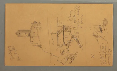 Medieval Castle, House Cascade