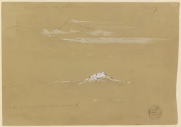Sincholagua, Morning, from the Temple of the Sun, Quito