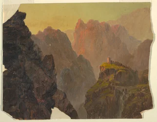 Study from Imaginary South American Landscape