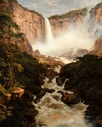 The Falls of the Tequendama near Bogota, New Granada