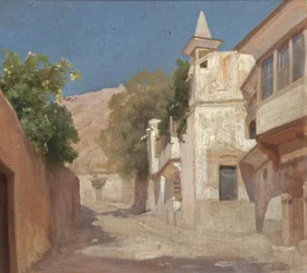 View of Sir Richard and Lady Burton