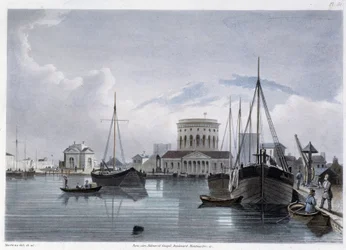 The Canal de la Villette (Canal de l