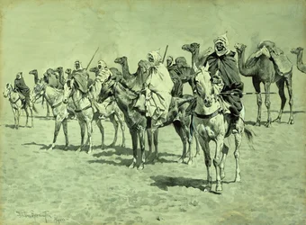 Caravan in the Sahara
