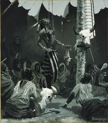 Mandan Initiation Ceremony