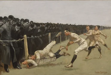 Touchdown, Yale vs. Princeton, Thanksgiving Day, Nov. 27, 1890