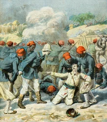 The Death of Lieutenant Lecerf in the Battle of Napa