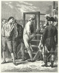 The execution of Georges Danton, 1794