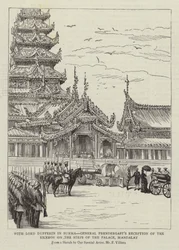 With Lord Dufferin in Burma, General Prendergast