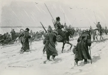 Convoy of Prisoners on Foot