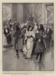 The Carnival Ball at the Palace, Malta, the Minuet