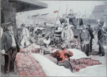 The Cheese Market at Alkmaar, c.1910