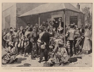 The Tri-Weekly Market during the Siege, for Millionaires Only