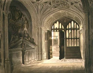 Islip Chapel, plate U from 