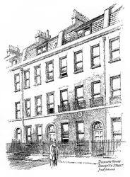 Dickens House, 48 Doughty Street, London, 1912