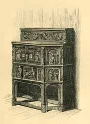 Oak Cabinet