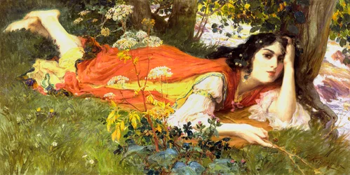 At the Running Brook