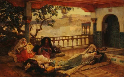 Evening over Algiers