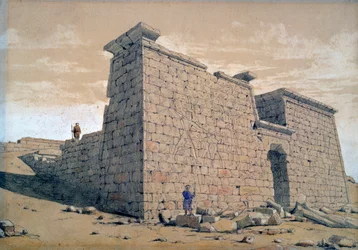 Temple, Nubia, Egypt, 1824