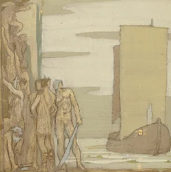 The Landing of St Patrick in Ireland