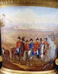 Wellington and His Officers (detail)
