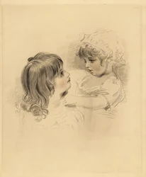 Portrait of Two Children