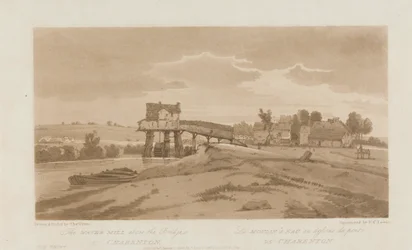 The Water Mill above the Bridge at Charenton