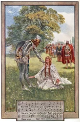 He Forbids the Questions, illustration from 