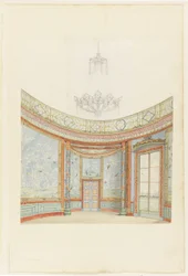 Design for the Decoration of the Saloon, the Royal Pavilion, Brighton