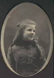 Girl with Ringlets, Half Length