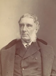 Man with Side Whiskers, 1870s-80s