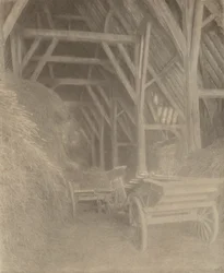 Great Cokkeswell Barn (near Kelmscott): Interior