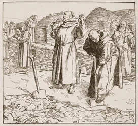 Monastic husbandry, illustration from 