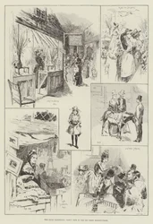 The Irish Exhibition, Fancy Fair in the Old Irish Market-Place