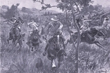 Attack on a Patrol, from After Pretoria: The Guerilla War